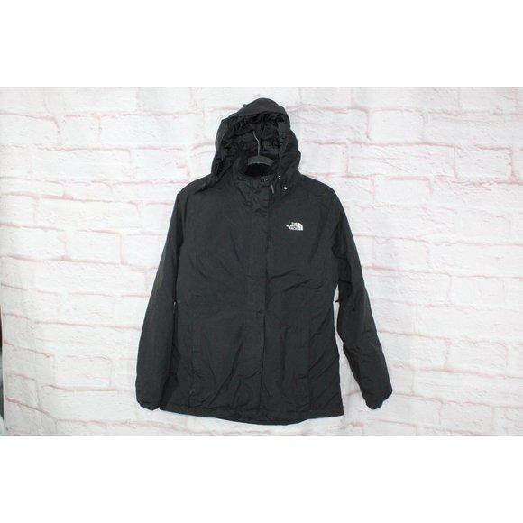 The North Face Jackets & Blazers - The North Face Hyvent Black Waterproof Detachable Hood Jacket Size Large